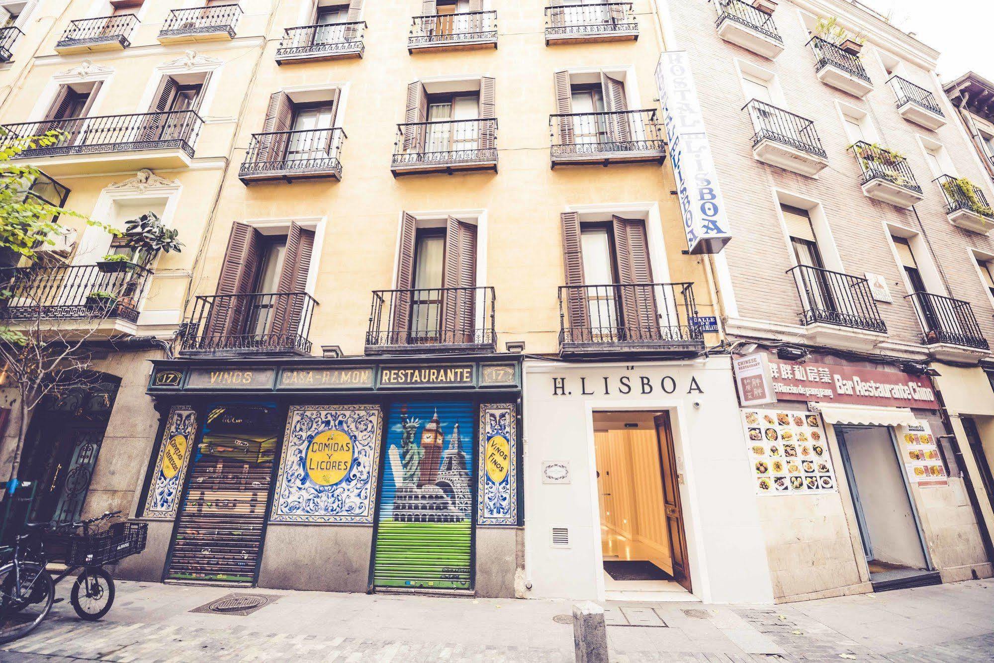 Hostal Lisboa Madryt Zewnętrze zdjęcie